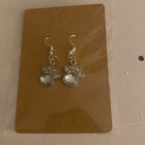 Paw Print Earrings